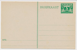 Briefkaart G. 277 E - Lichtgrijs Ruw Papier  - Ganzsachen