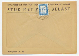 Emissie Port 1947 Dienst Envelop Hilversum  - Sin Clasificación