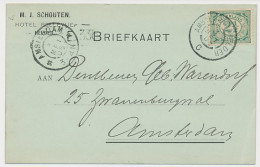 Firma Briefkaart Amsterdam 1905 - Hotel Bellevue - Non Classés