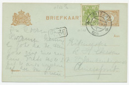 Briefkaart G. 98 / Bijfrankering Sittard - Amersfoort 1920 - Postwaardestukken