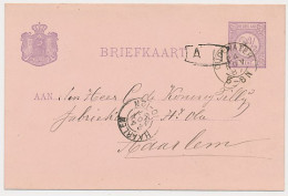 Kleinrondstempel Oudewater 1887 - Unclassified