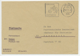 Cover / Postmark Germany 1973 Bird - Owl - Otros & Sin Clasificación