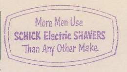 Meter Cover USA 1953 Electric Shaver - Schick - Autres & Non Classés