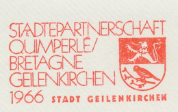 Meter Cover Germany 1980 Geilenkirchen - Lion - Bird - Other & Unclassified