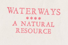 Meter Cover USA 1970 Waterways - A Natural Resource - Schiffe