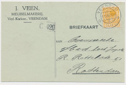 Firma Briefkaart Veendam 1925 - Meubelmakerij - Non Classés