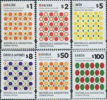 371367 MNH ARGENTINA 2016 FRUTAS - Nuevos