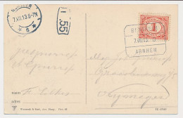 Treinblokstempel : Bentheim - Arnhem D 1913 - Unclassified