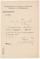 Brummen 1909 - Rijkstelefoonkantoor Verrekeningsvoorschot - Non Classés
