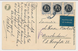 Bestellen Op Zondag - Wijk Bij Duurstede - Amsterdam 1923 - Port - Lettres & Documents