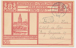 Briefkaart G. 199 A ( Zutphen ) Groningen - Utrecht 1926  - Ganzsachen