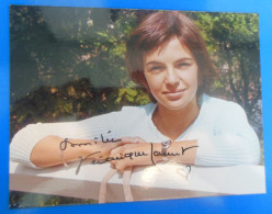 AUTOGRAPHE DE VERONIQUE JANNOT SUR PHOTO - Actores Y Comediantes 