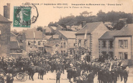 FLOING-SEDAN (Ardennes) - Inauguration Monument Des Braves Gens (1 Sept. 1870-1910) - Le Départ Pour Le Plateau - Voyagé - Autres & Non Classés