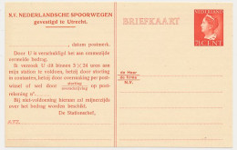 Spoorwegbriefkaart G. NS289 D - Ganzsachen