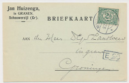 Firma Briefkaart Schouwerzijl 1914 - Granen - Unclassified