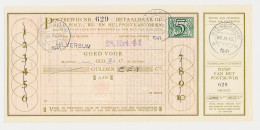 Postbewijs G. 26a - Hilversum 1941 - Postwaardestukken