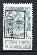 1496 Voorafstempeling Op Nr 81 - WESTMALLE 10 - Positie A - Rollenmarken 1910-19