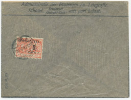 Em. Port 1907 De Ruyter - Dienst Envelop Amsterdam - Ohne Zuordnung