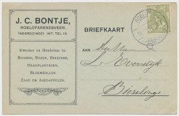 Firma Briefkaart Roelofarendsveen 1917 - Boom- Rozenkweeker - Unclassified