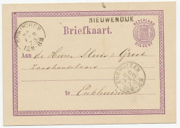 Naamstempel Nieuwendijk 1873 - Lettres & Documents