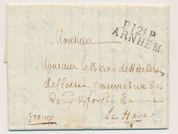 P.121.P. ARNHEM - S Gravenhage 1813 - ...-1852 Voorlopers