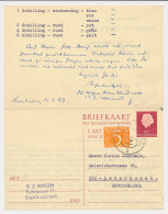 Brfkrt. G. 333 / Bijfr. Capelle A/d IJssel - Duitsland 1966 V.v. - Postwaardestukken