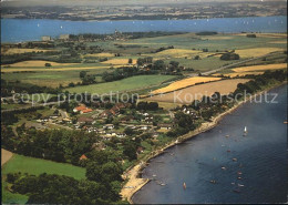 72226790 Gluecksburg Ostseebad Flensburger Aussenfoerde Fliegeraufnahme Gluecksb - Sonstige & Ohne Zuordnung