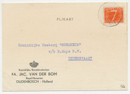 Firma Briefkaart Oudenbosch 1954 - Boomkwekerij - Ohne Zuordnung