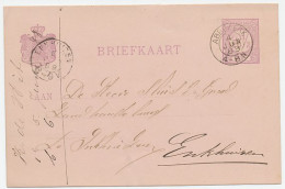 Kleinrondstempel Abbekerk 1888 - Unclassified