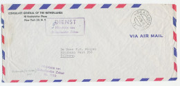 Dienst USA - Tilburg 1958 - Ambassade Post - Ohne Zuordnung