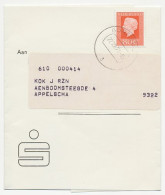 Em. Juliana Drukwerk Wikkel Gorredijk - Appelscha 1976 - Ohne Zuordnung
