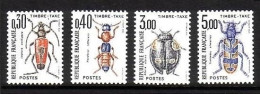 FRANKREICH MI-NR. 112-115 POSTFRISCH(MINT) PORTOMARKEN 1983 KÄFER - Sonstige & Ohne Zuordnung