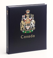 DAVO Luxus Album Blau Kanada Aus Den Jahren 1970-1990 Neuwertig (6935 - Binders With Pages