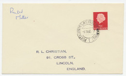 Postagent MS Prinses Margriet 1965 : Naar Lincoln UK / GB - Zonder Classificatie