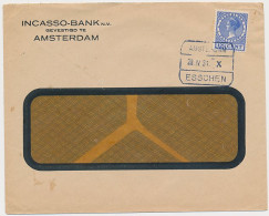 Treinblokstempel : Amsterdam - Esschen X 1931 - Non Classés