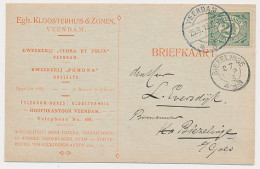 Firma Briefkaart Veendam 1913 - Kweekerij - Non Classés