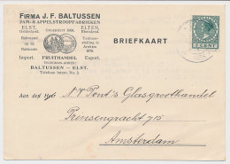 Firma Briefkaart Elst 1933 - Jam - Appelstroopfabriek - Sin Clasificación