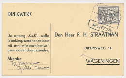 Treinblokstempel : Nijmegen - Amsterdam C 1939 - Sin Clasificación