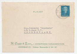 Firma Briefkaart Groenekan 1950 - Boomkwekerij - Ohne Zuordnung