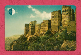 Yemen- TeleYemen- Ruins. Magnetic Phone Card Used By 160 Units. - Jemen