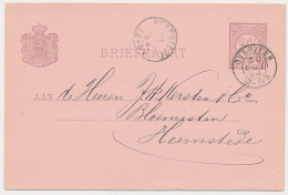 Kleinrondstempel Overveen1894 - Unclassified