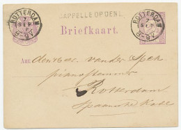 Naamstempel Cappelle Op Den IJ 1878 - Lettres & Documents