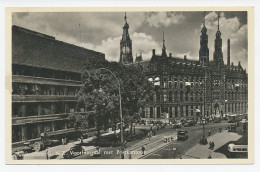 Prentbriefkaart Postkantoor Amsterdam - Andere & Zonder Classificatie