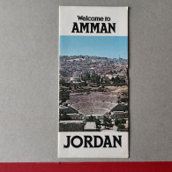 JORDAN - AMMAN, Vintage Tourism Brochure, Prospect, Guide, Tourismus (pro3) - Tourism Brochures