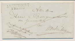 AMERSFOORT FRANCO - Woudenberg 1816 - ...-1852 Precursores