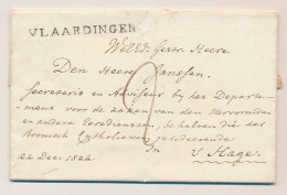 VLAARDINGEN - S Gravenhage 1824 - ...-1852 Préphilatélie