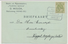 Firma Briefkaart Heino 1917 - Boom- Rozenkweekerij - Ohne Zuordnung