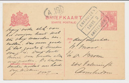 Treinblokstempel : Enkhuizen - Amsterdam D 1919 - Non Classés