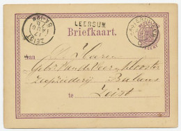 Naamstempel Leersum 1876 - Lettres & Documents