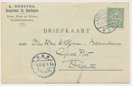 Firma Briefkaart Harlingen 1915 - Boter - Kaas - Eieren - Ohne Zuordnung